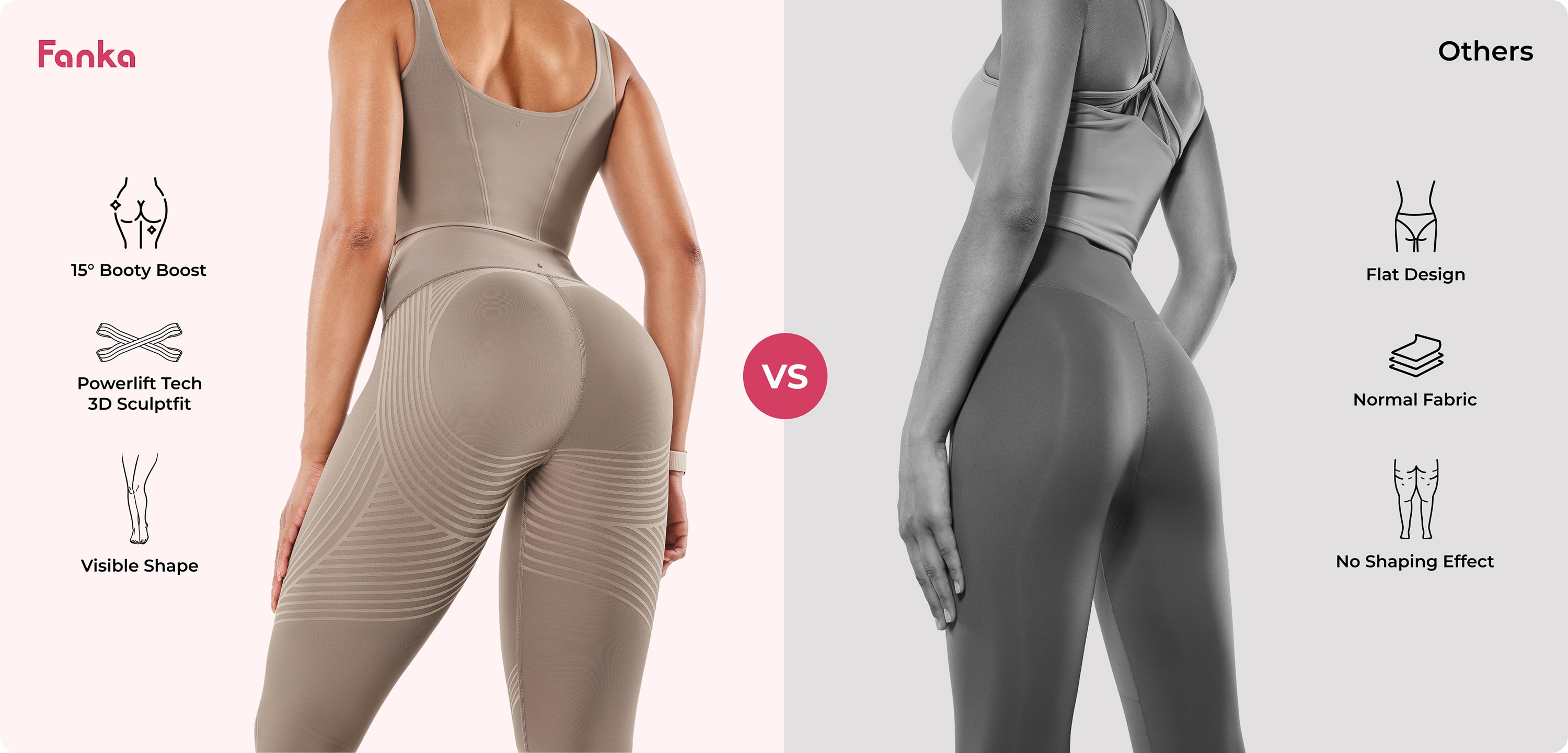Fanka Compression Leggings for Cellulite
